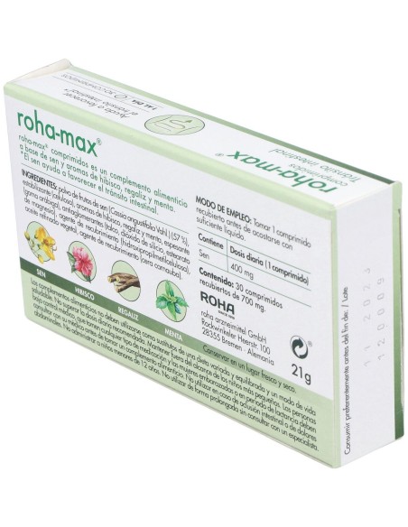 Tránsito Intestinal 30 Comprimidos