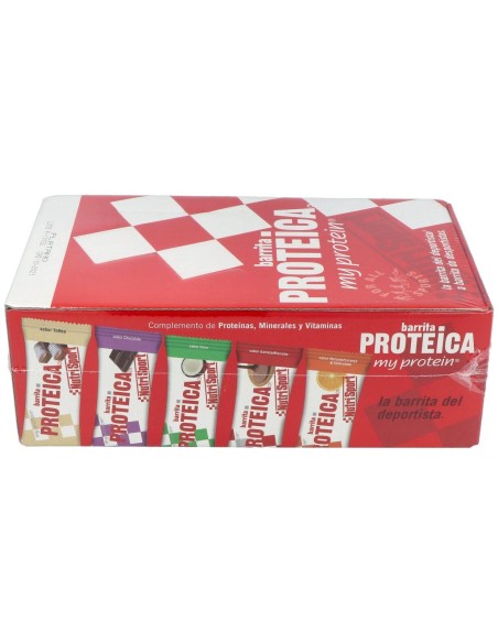 Barrita Proteica Platano Caja 24Unid.