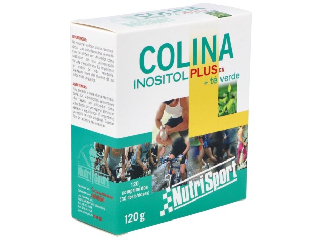 Nutrisport Colina Inositol Plus+ Té Verde 120Comp