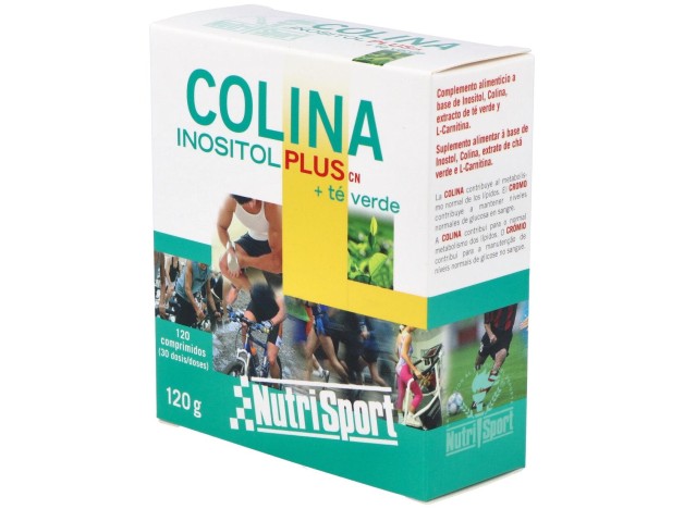 Nutrisport Colina Inositol Plus+ Té Verde 120Comp