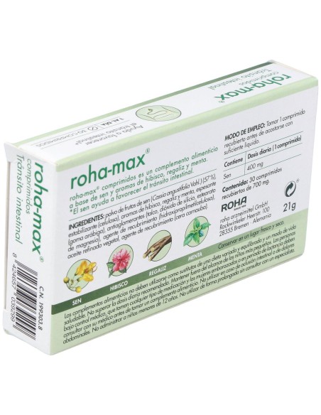 Tránsito Intestinal 30 Comprimidos