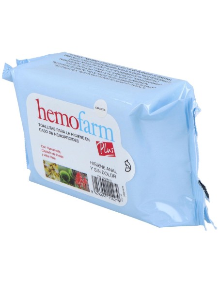 Hemofarm Plus Hemorroides 40Toallitas