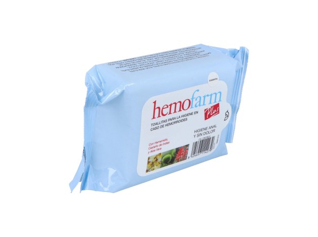 Hemofarm Plus Hemorroides 40Toallitas