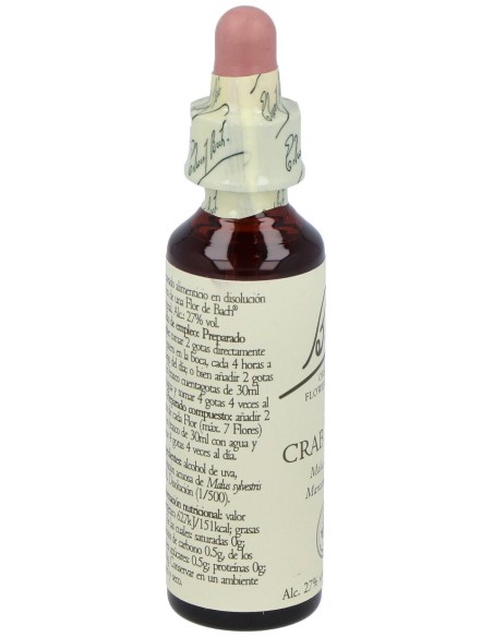 Flores Bach Crab Apple Manzano Silvestre 20Ml.