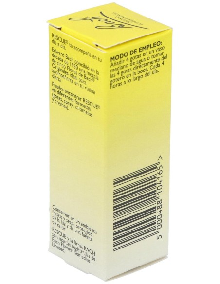 Rescue Remedy Gotas 10Ml. Flores Bach