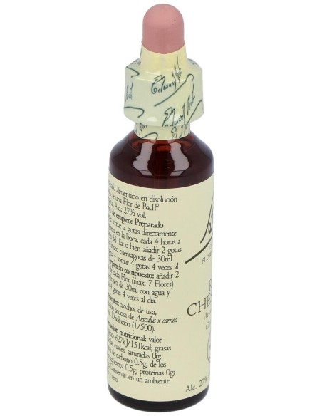 Flores Bach Red Chestnut Castaño Rojo 20Ml.