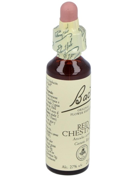Flores Bach Red Chestnut Castaño Rojo 20Ml.