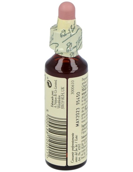 Flores Bach Red Chestnut Castaño Rojo 20Ml.
