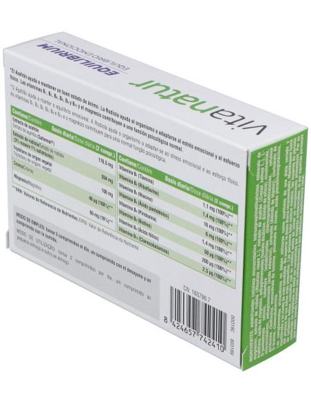 Vitanatur Equilibrium, 30 Comprimidos