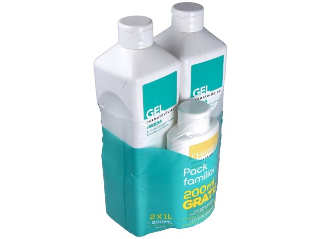 Pack Inibsa Gel Dermatológico + Champú Suave, 3...