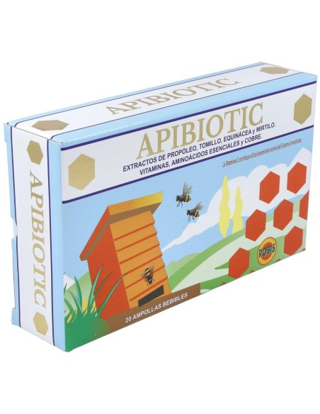 Robis Apibiotic 20 Ampollas