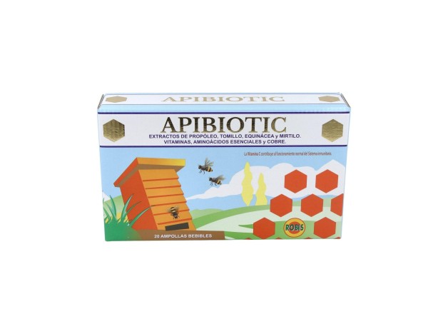 Robis Apibiotic 20 Ampollas