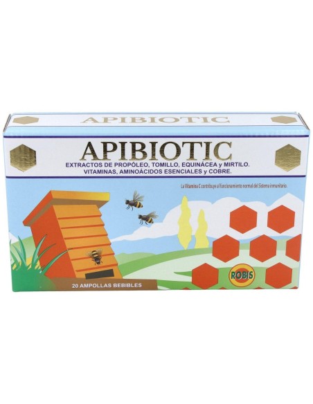 Robis Apibiotic 20 Ampollas