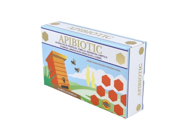 Robis Apibiotic 20 Ampollas