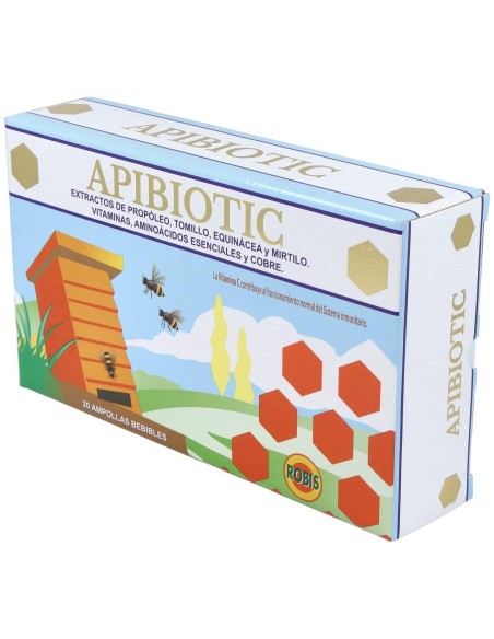 Robis Apibiotic 20 Ampollas