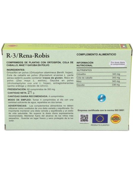 Robis R-3 Rena-Robis 350Mg 60Comp