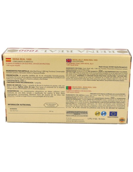 Robis Jalea Reina Real 1000 20 Amp Cristal