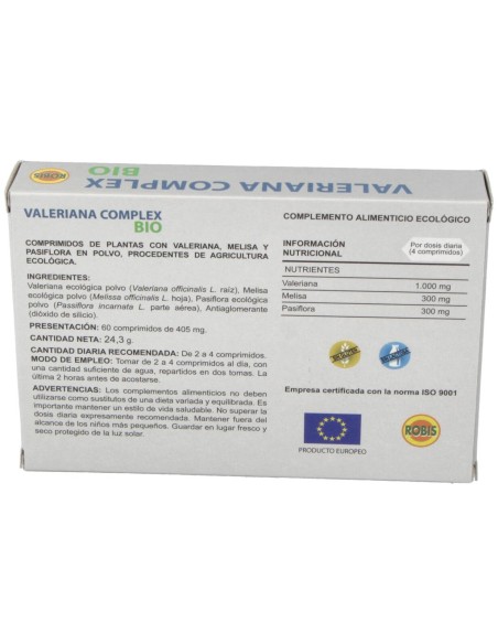 Robis Valeriana Complex Bio 1600Mg 60Comp