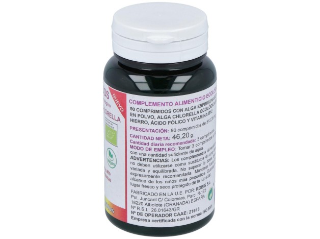 Robis Espirulina+Chlorella +Acido...