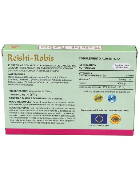 Reishi Robis 40Cap.