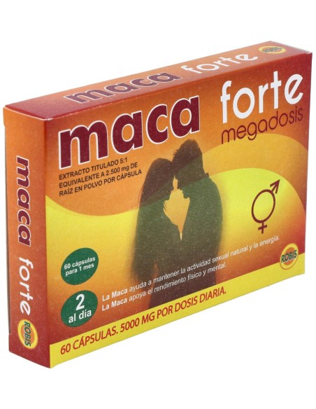Robis Maca Forte Megadosis 5000Mg 60Caps