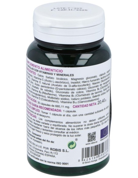 Robis Multivitamínico 1682Mg 30Caps