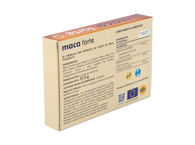 Robis Maca Forte Megadosis 5000Mg 60Caps
