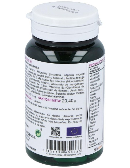 Robis Multivitamínico 1682Mg 30Caps