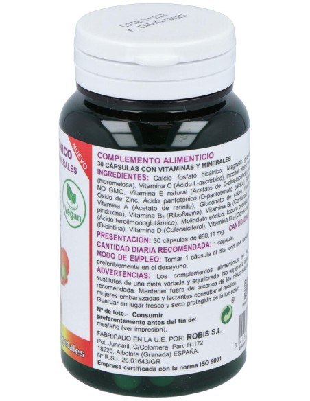 Robis Multivitamínico 1682Mg 30Caps