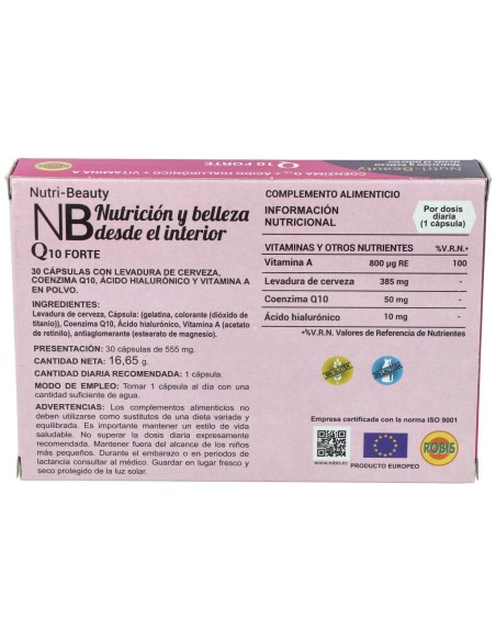 Robis Nutri-Beauty Q10 Forte 60Mg 30Caps