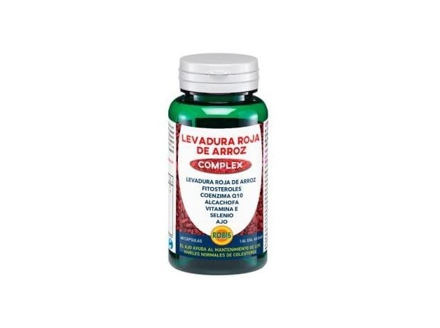 Levadura Roja De Arroz Complex 40Cap.