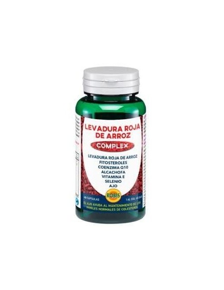 Levadura Roja De Arroz Complex 40Cap.