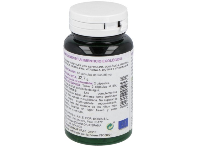 Robis Cabello Uñas Piel Bio 60Caps
