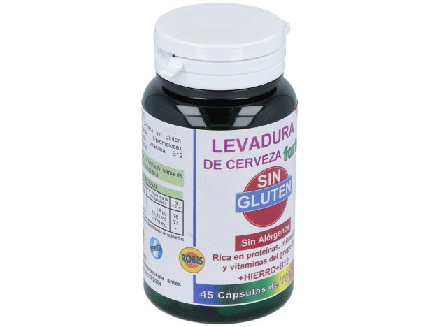 Levadura De Cerveza Forte Sin Gluten 45Cap.