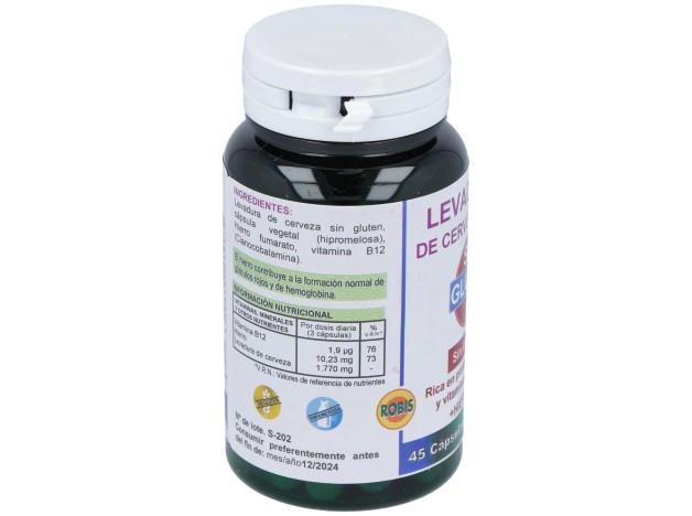 Levadura De Cerveza Forte Sin Gluten 45Cap.
