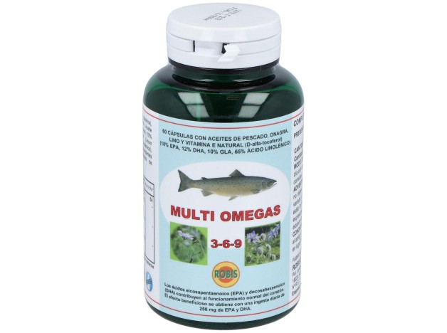 Robis Multi Omegas 3-6-9 60Caps