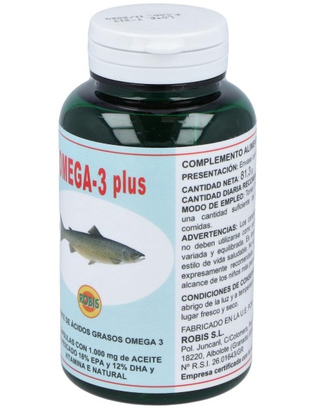 Robis Omega 3 Plus, 60 Comprimidos