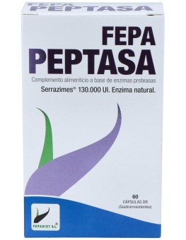 Fepa-Peptasa 130.000Ui 60Cap.