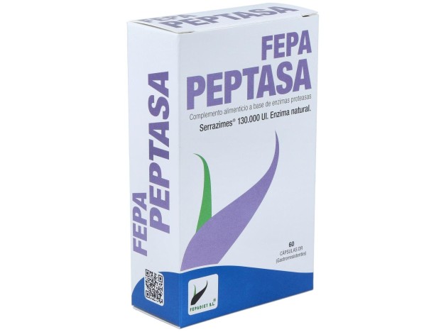 Fepa-Peptasa 130.000Ui 60Cap.