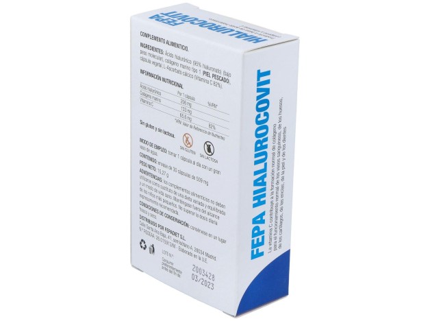 Fepa-Hialurocovit 200Mg. 30Cap.