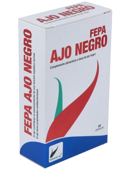 Fepa-Ajo Negro 2000Mg. 60Cap.