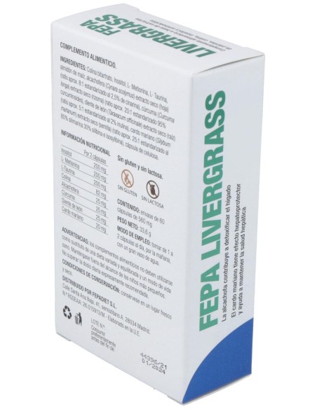Fepadiet Fepa-Livergrass 60Caps