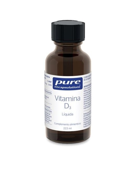 Pure Encapsulations Vitamina D3 Liquida 22.5 Ml