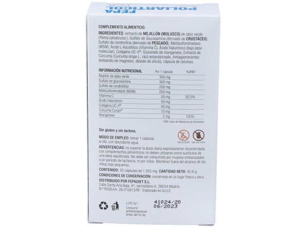 Fepadiet Fepa Poliarticol Uc-Ii 30Caps