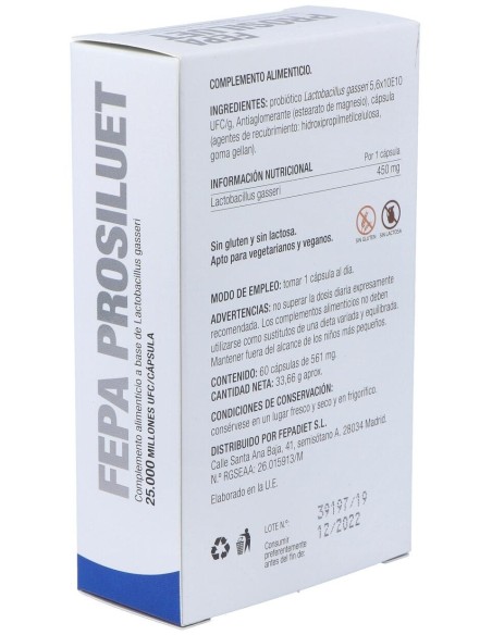 Fepadiet Prosiluet 60Caps