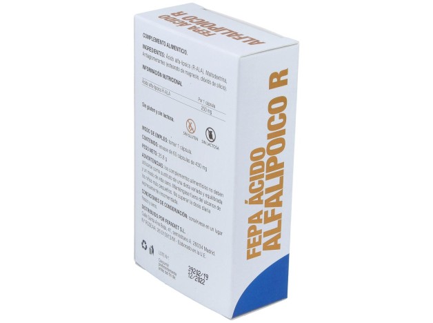 Fepadiet Acido Alfa-Lipoico R Ala 60Caps
