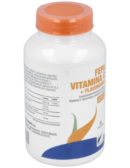 Fepa-Vitamina C + Flavonoides 60Comp.