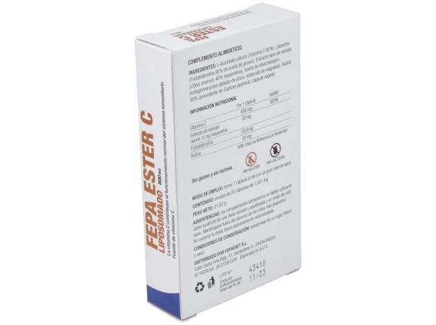 Fepadiet Fepa-Ester C Liposomado 800Mg 20Caps