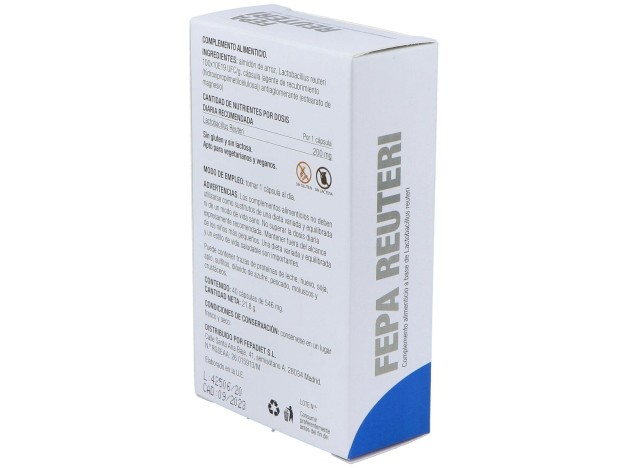 Fepadiet Reuteri Gastroresistentes 40Caps