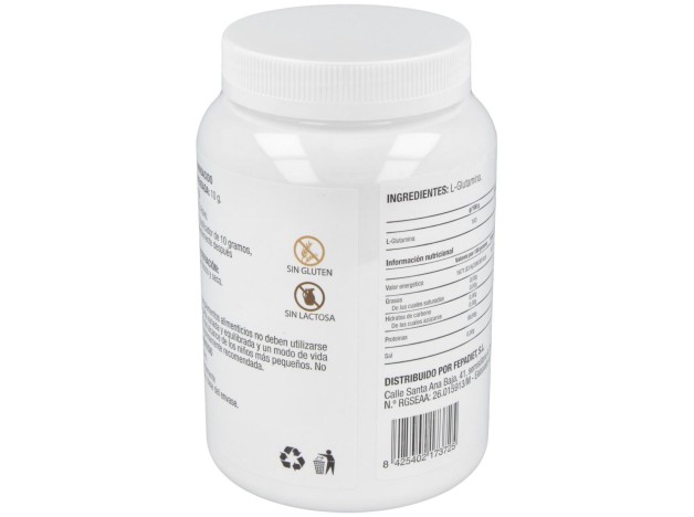 Fepa-L-Glutamina Sabor Neutro 500Gr.